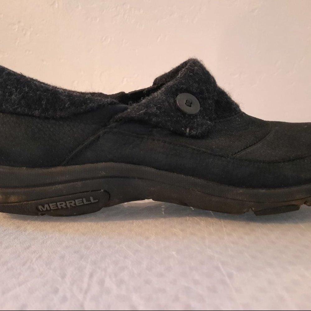 Merrell Shoes Women's  Select Grip Shoes, Wool Slip On Mules 7.5, Winter, Fall - Picture 5 of 10